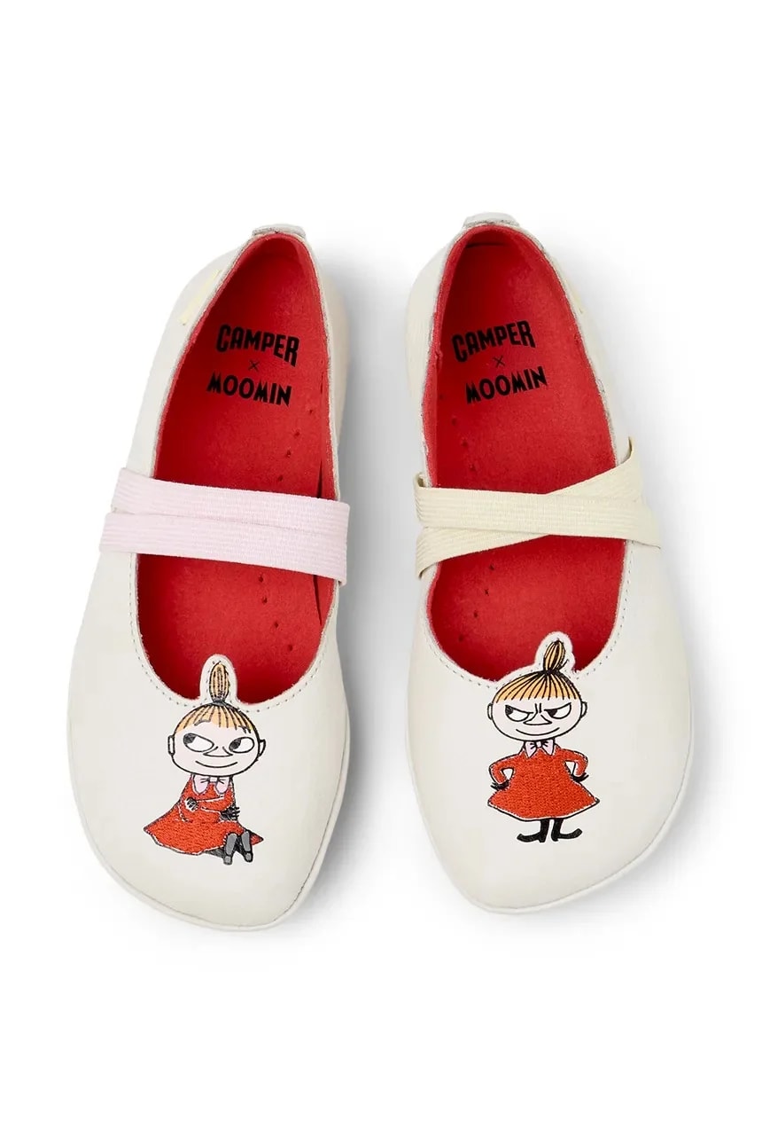 Детские кожаные балетки TWS Kids от Moomin