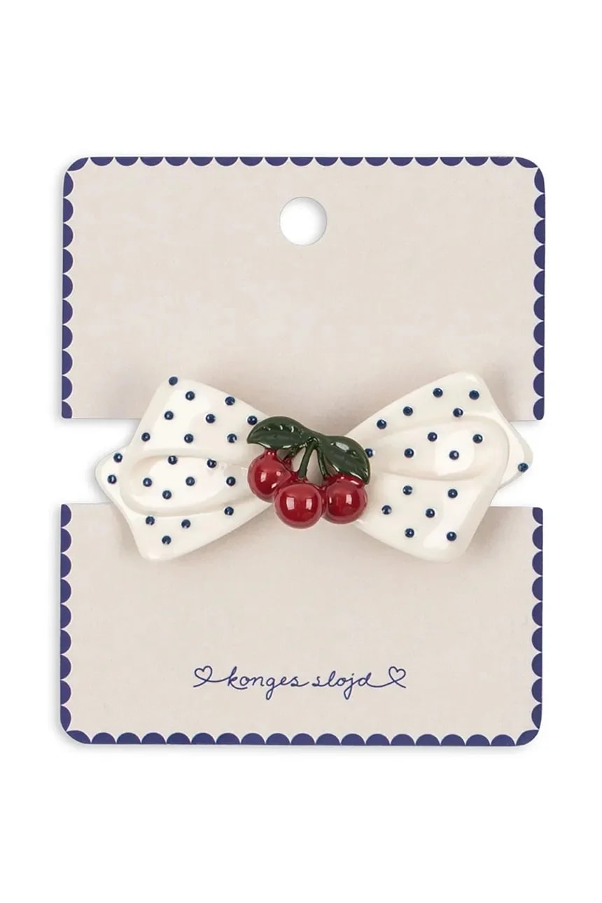 CHERRY DOT HAIR CLIP детские заколки для волос