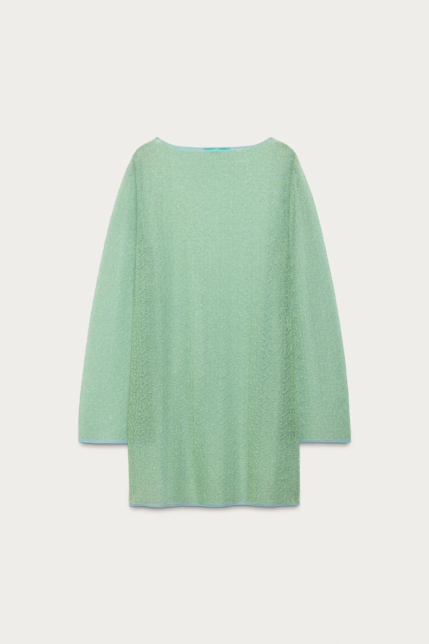 ПОЛУПРОЗРАЧНОЕ ТРИКОТАЖНОЕ ПЛАТЬЕ MARISA BERENSON X Zara