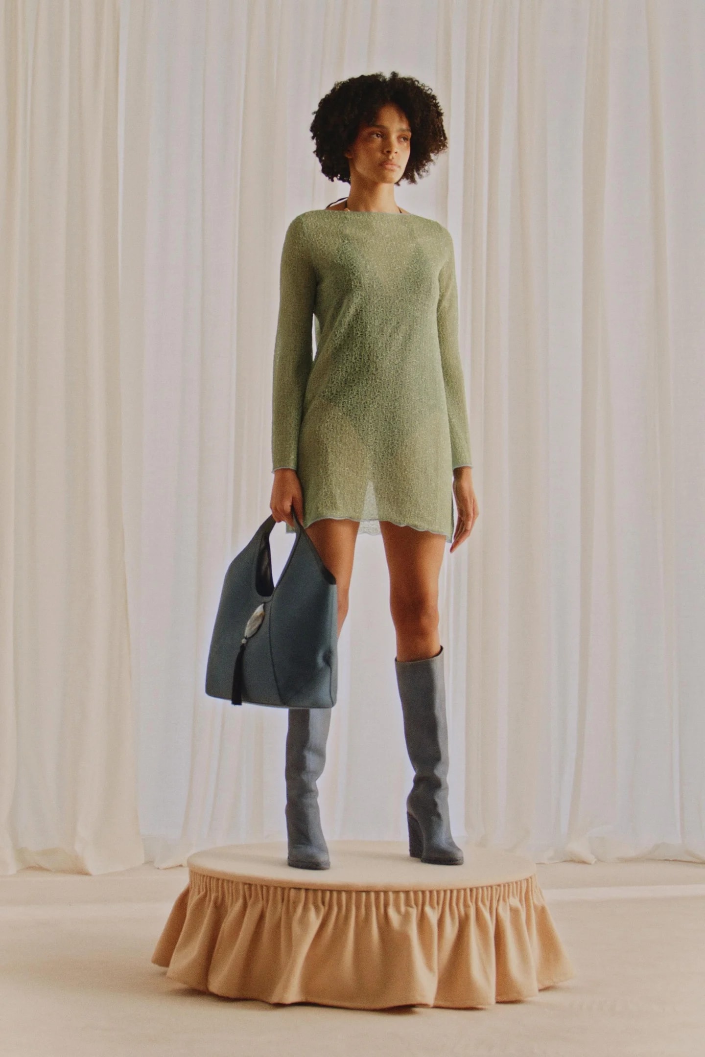 MARISA BERENSON X Zara БОТИНКИ НА ТЕЛЕЖКЕ