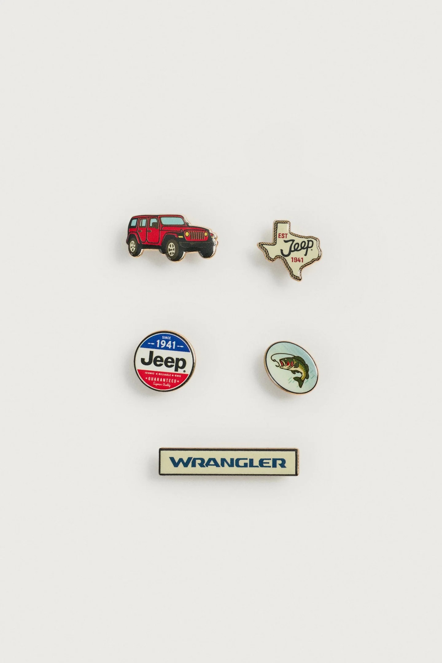 НАБОР ИЗ 5 ПИН Jeep®