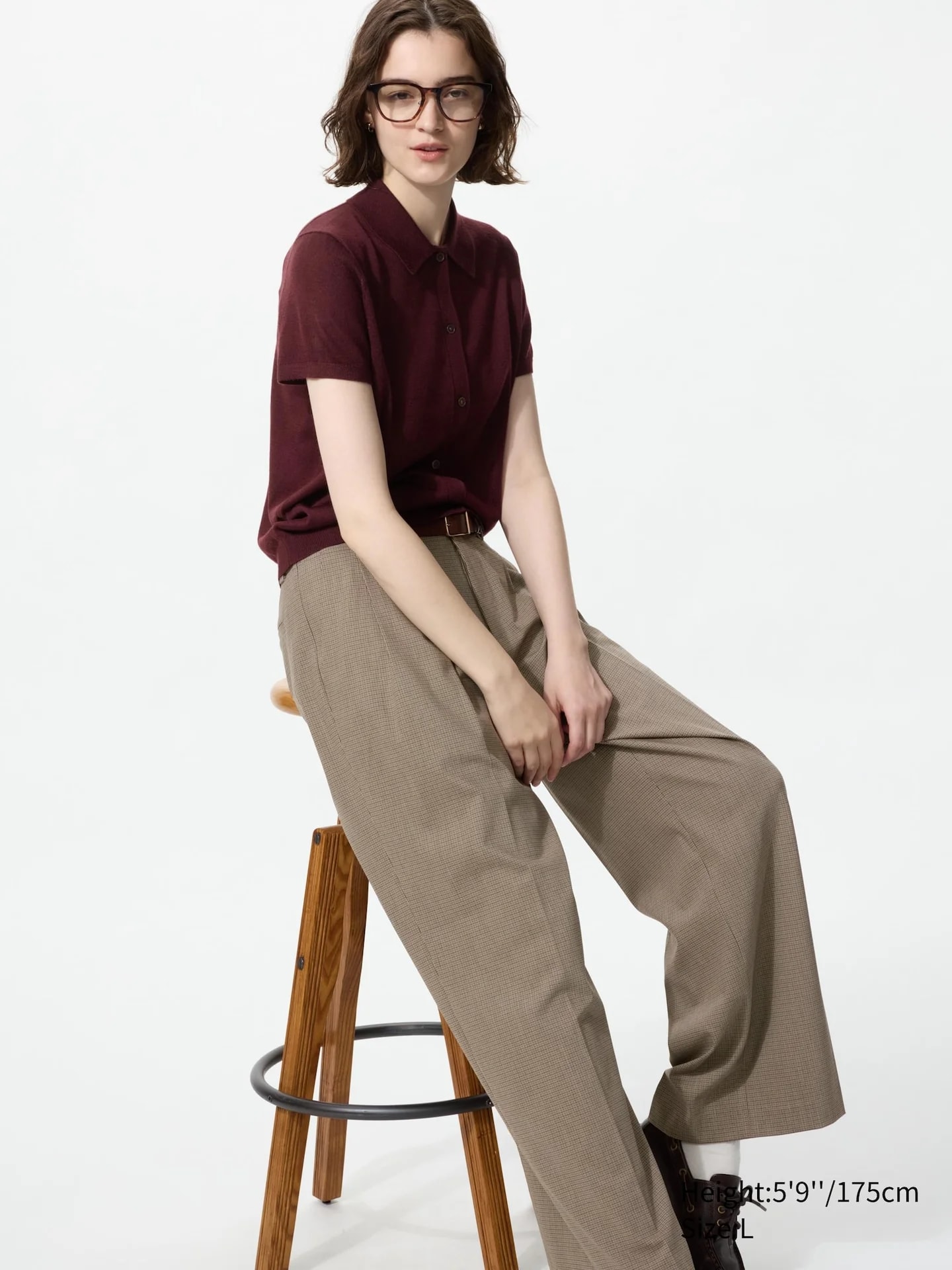 SMART Bundfaltenhose (широкая посадка, длина, длина)