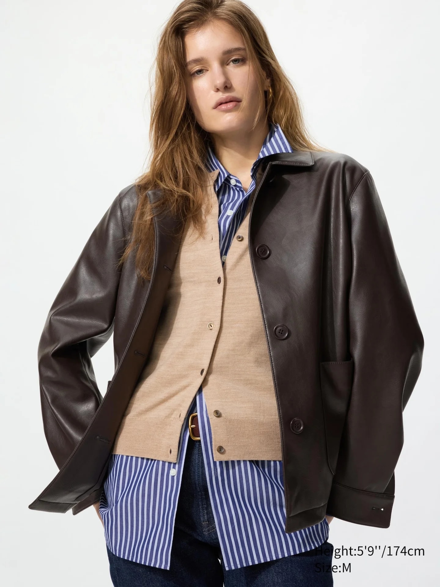 Hemdjacke (Расслабленная посадка, beschichtet)