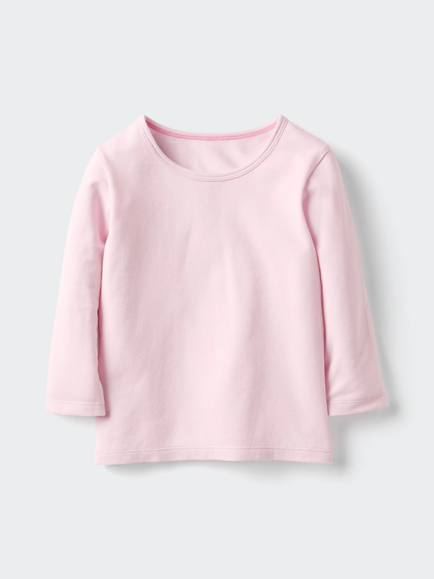 HEATTECH Baumwolle Thermo Langarmshirt (Rundhals)