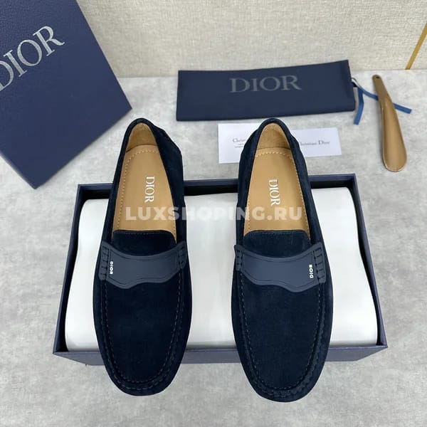 Мокасины Dior синие