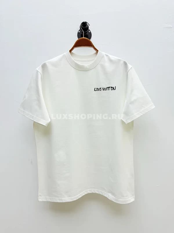 Футболка Louis Vuitton белая