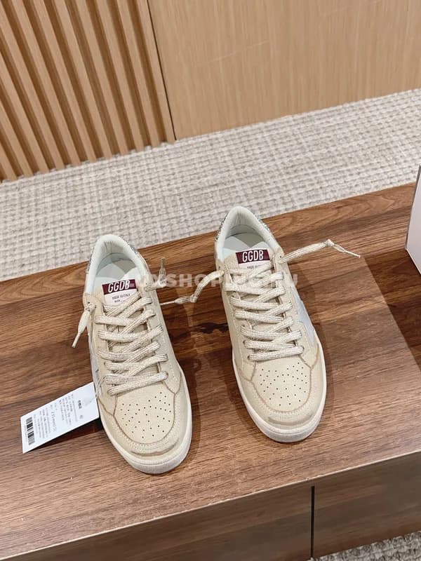 Кеды Golden Goose Ballstars кремовые