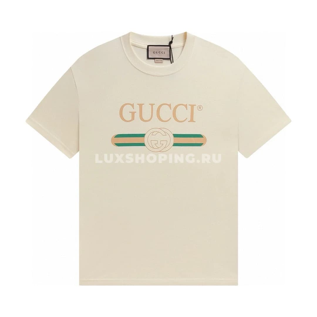 GUCCI Хлопковая футболка /836Б