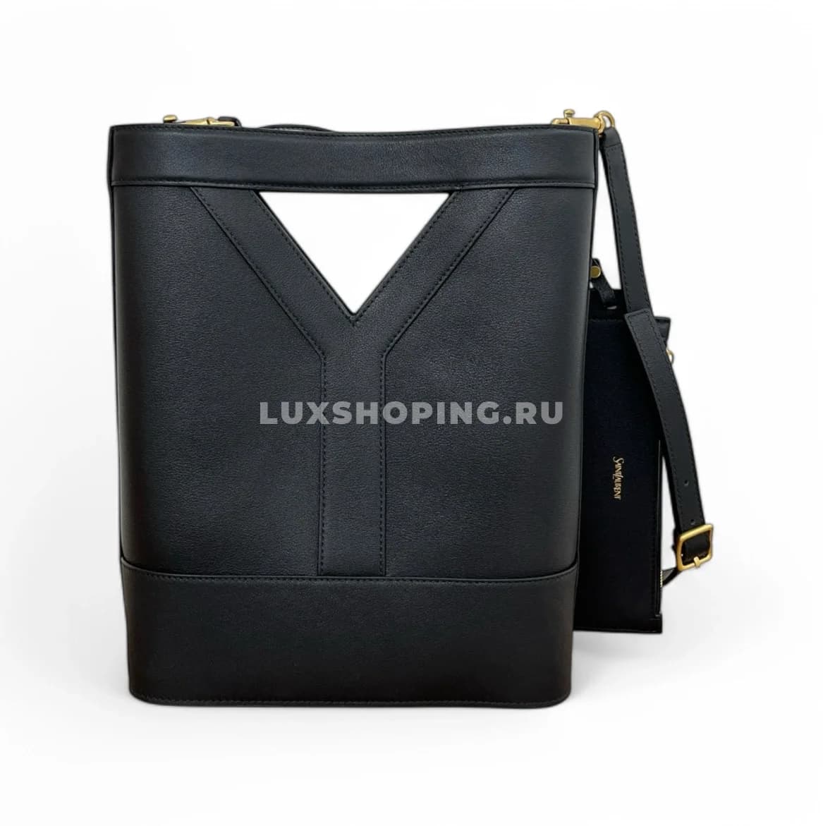 Saint Laurent Черная сумка Y