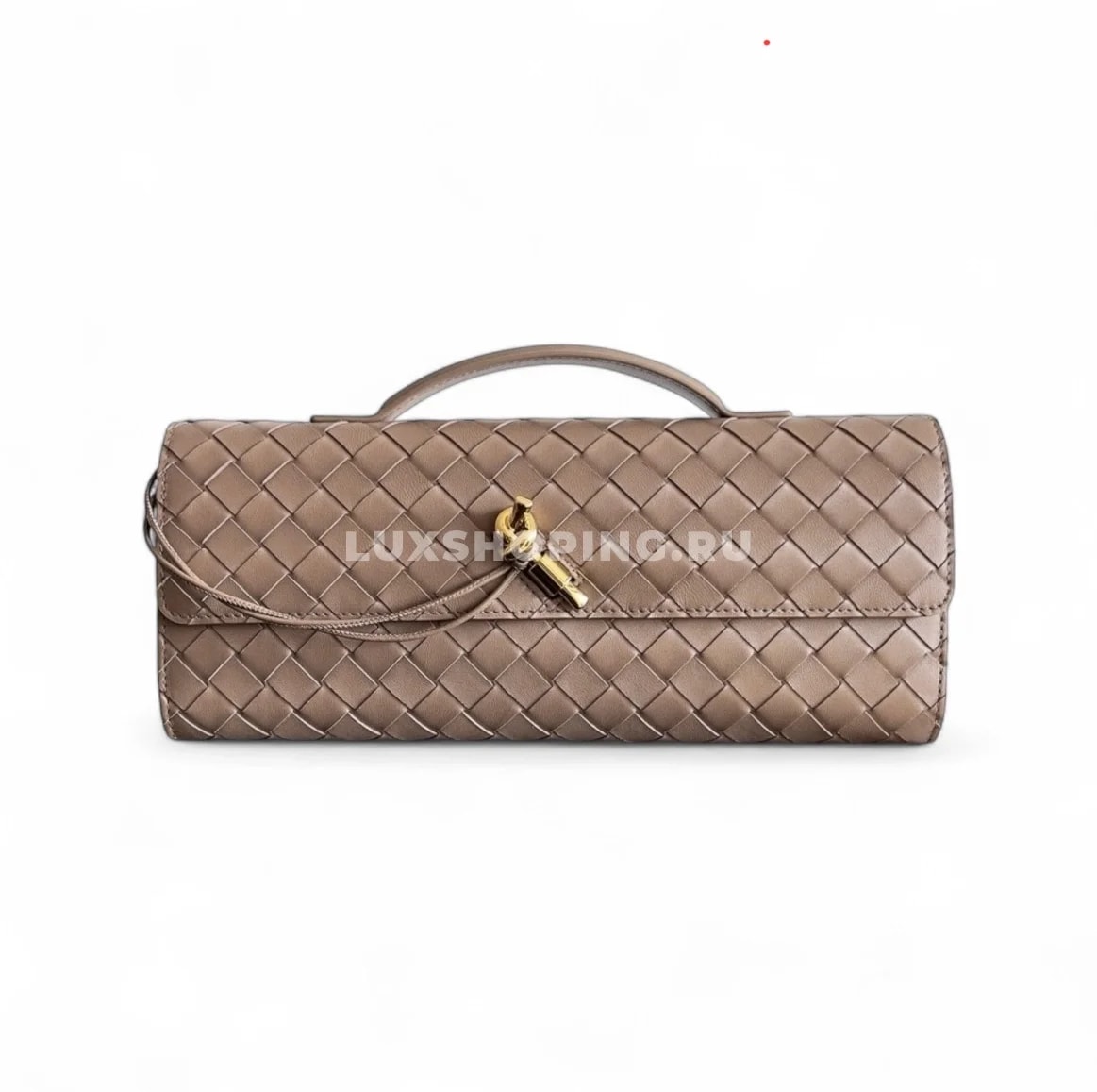 Сумка BOTTEGA VENETA ANDIAMO Clutch в оттенке "беж"