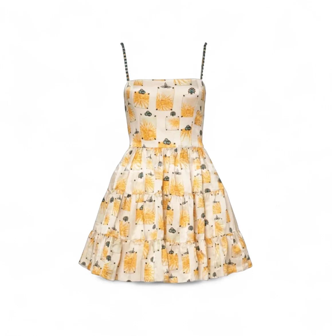 Agua by Agua Bendita Расклешенное мини-платье Lima Bisuteria