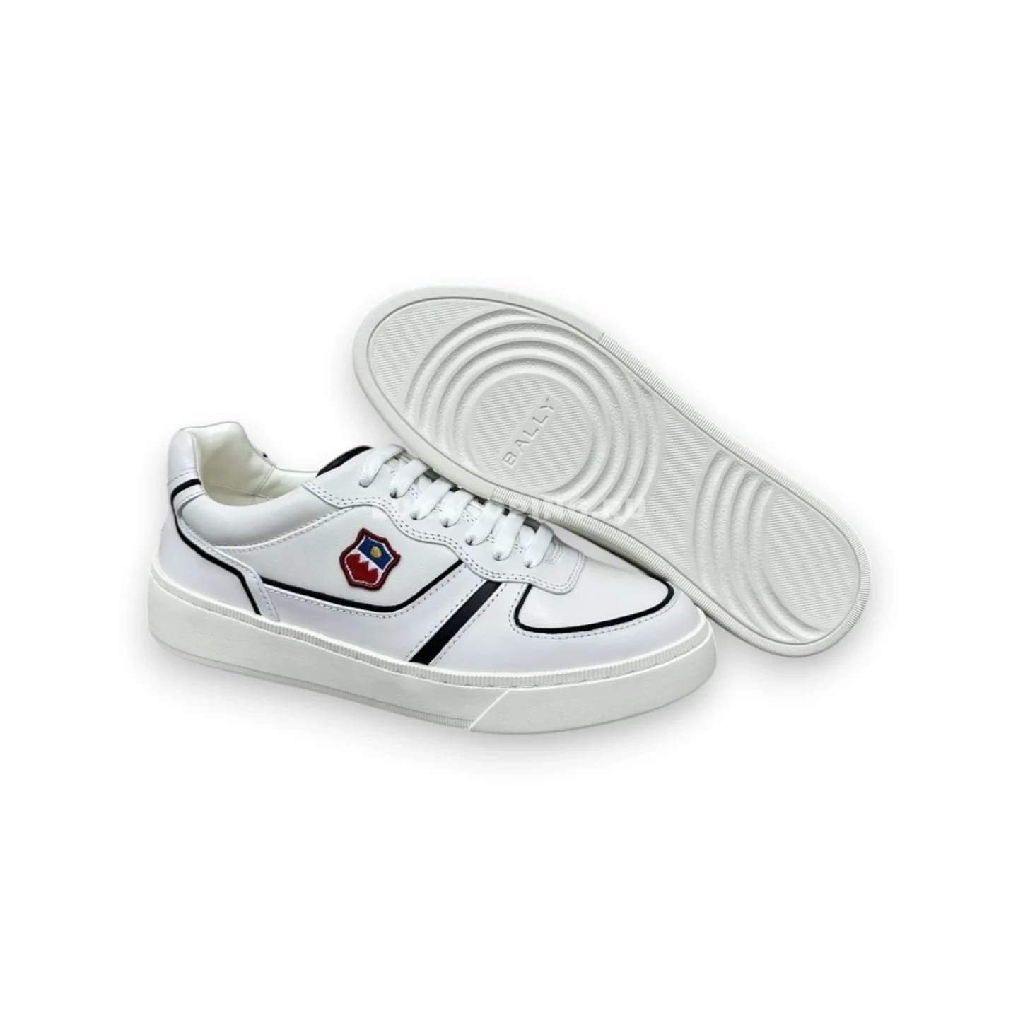 Кроссовки Bally Men's Leather Sneakers белые