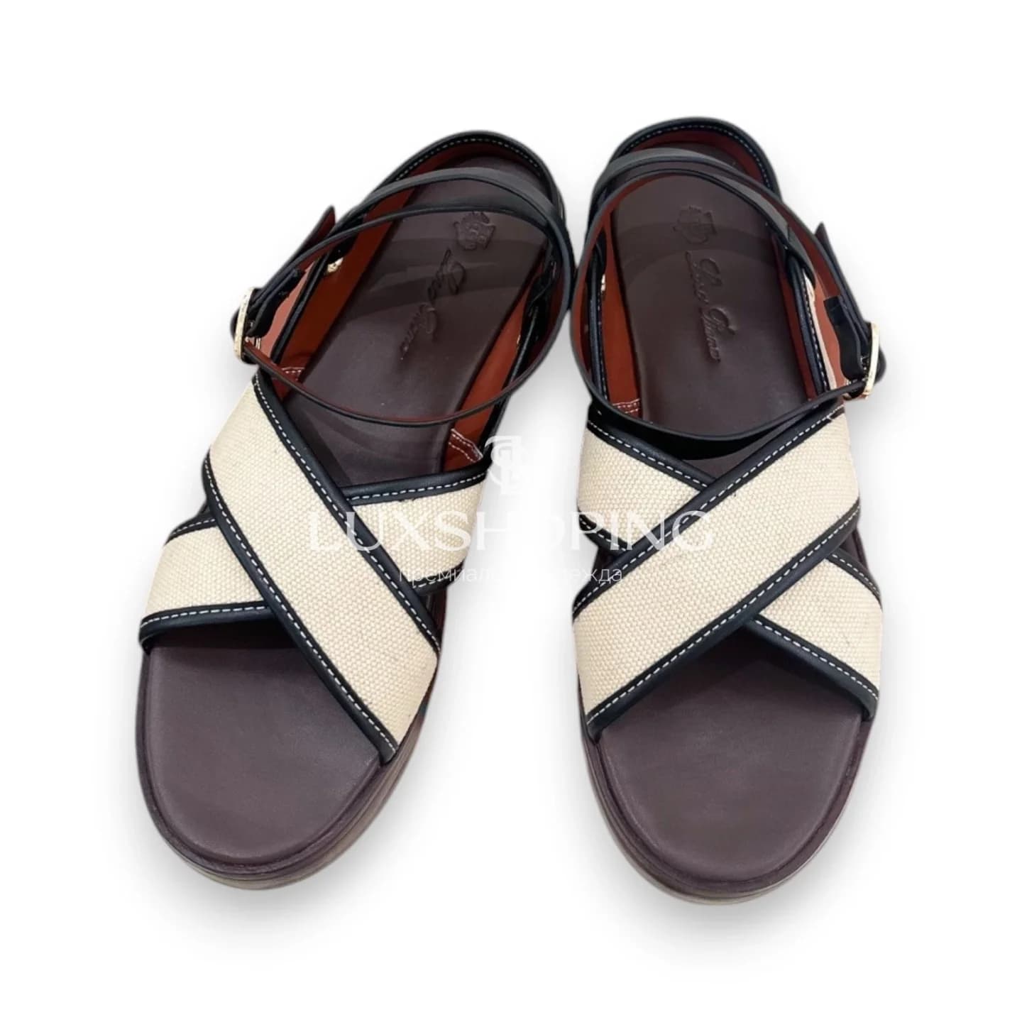 Сандалии Loro Piana Черные