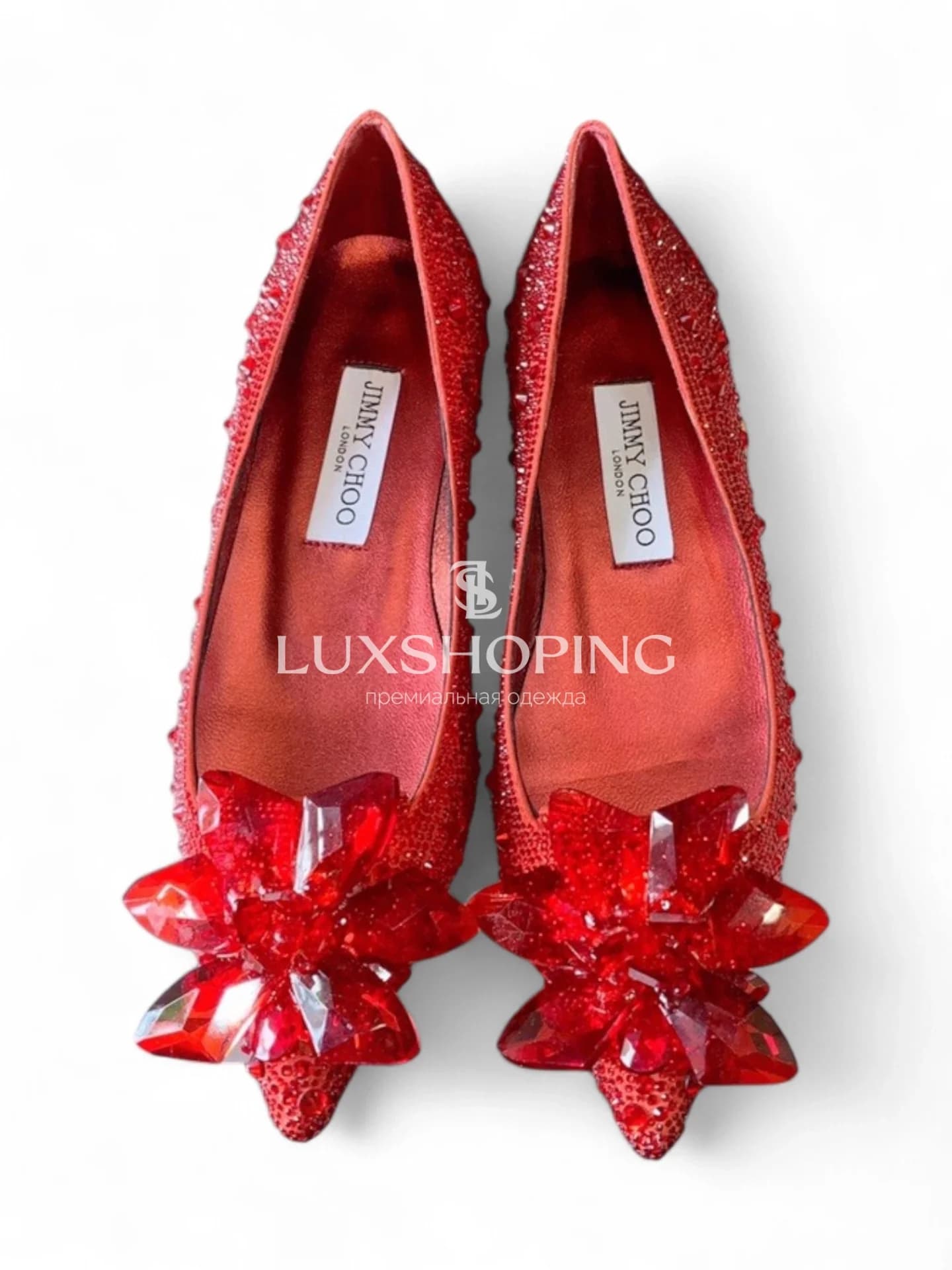 Сведебные туфли Jimmy Choo bling4