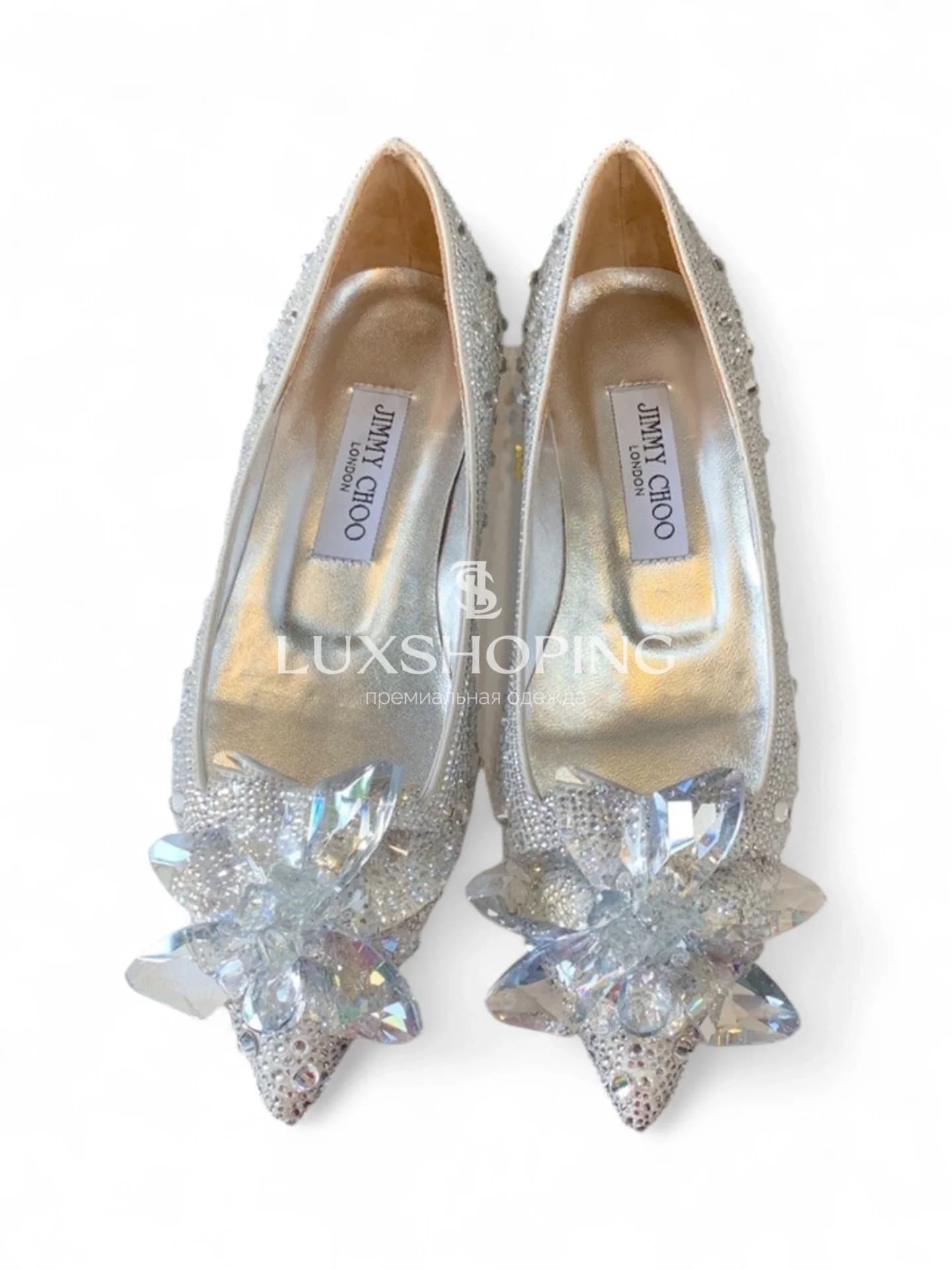 Сведебные туфли Jimmy Choo bling6