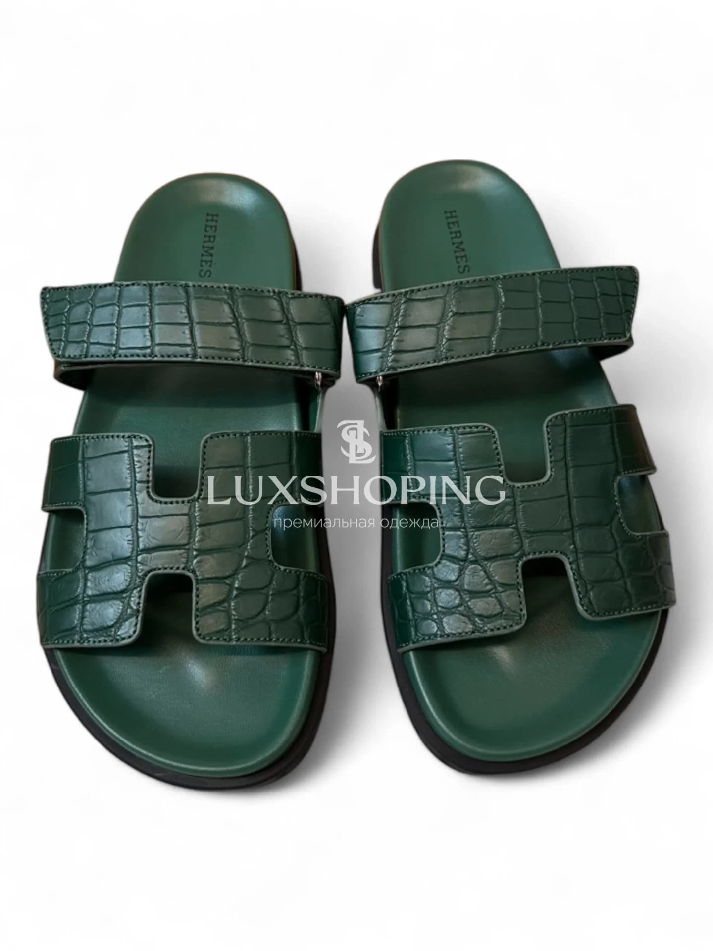 Шлепанцы Hermes Chypre ch15