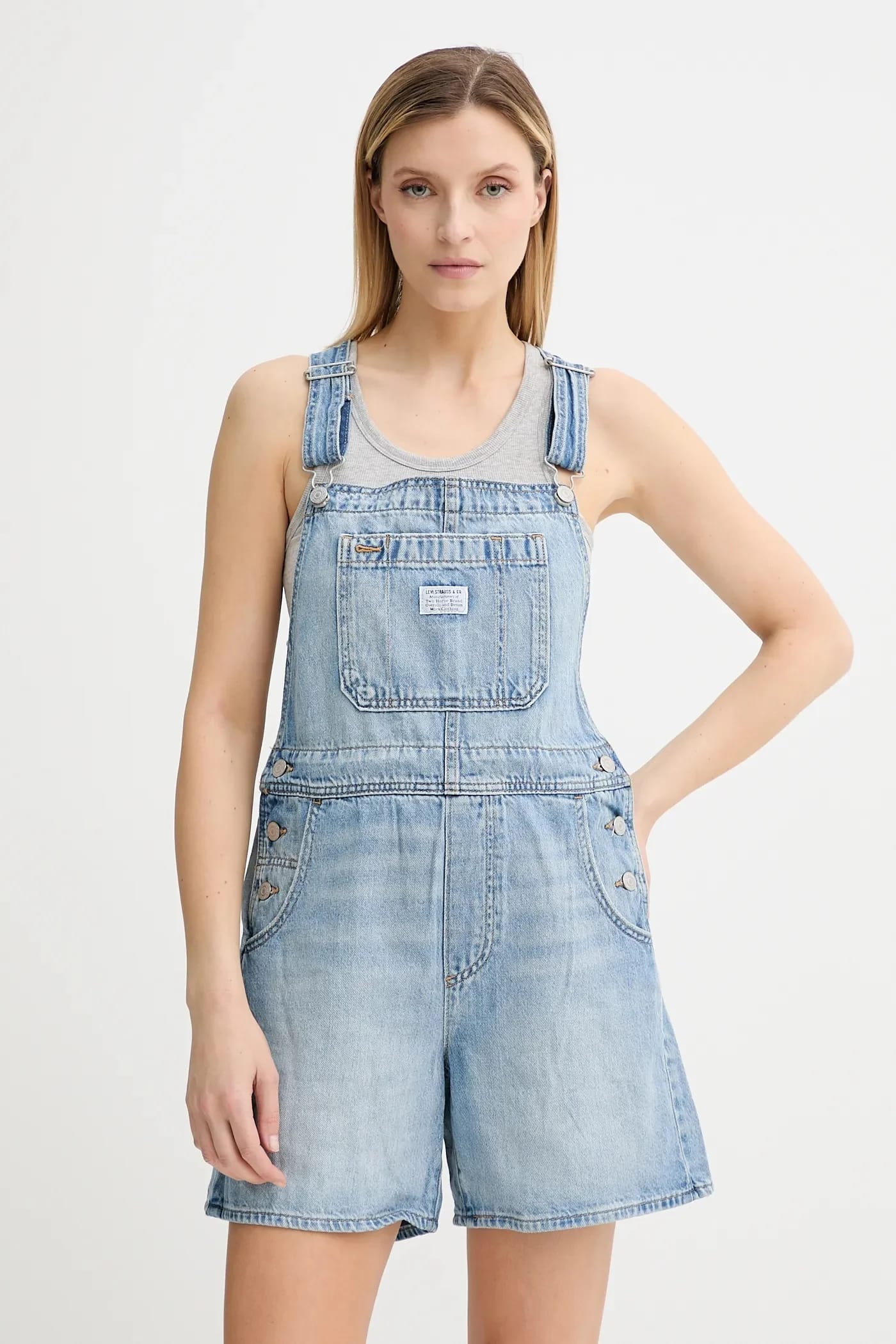 Джинсовый комбинезон UTILITY SHORTALL