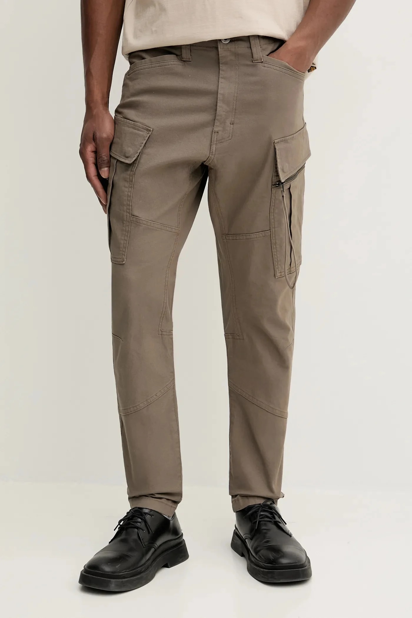 Мужские узкие брюки из хлопка с эластаном Zip Pkt 3D Skinny Cargo 2.0