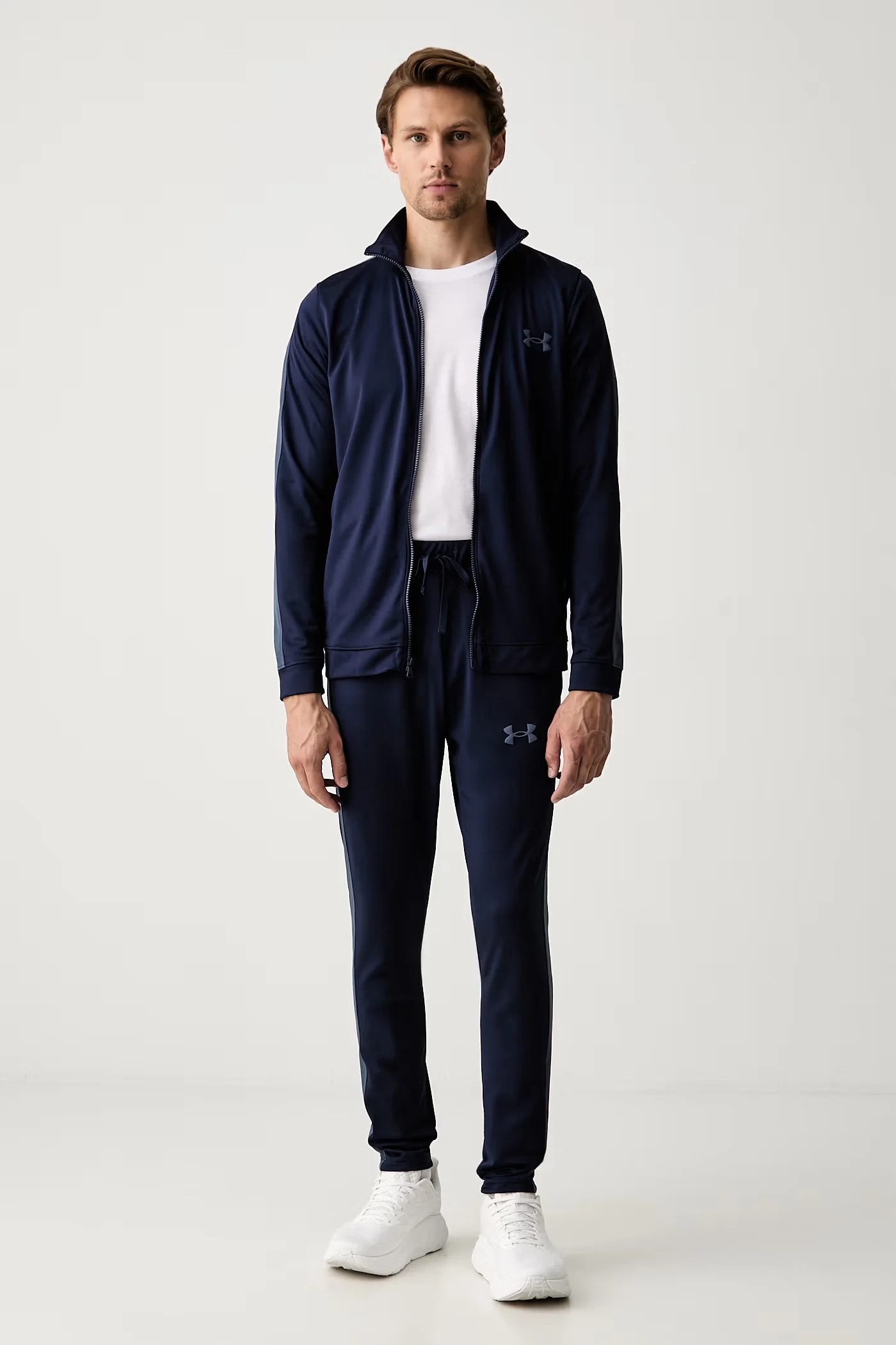 Спортивный спортивный костюм Knit Track Suit военно-морской для мужчин