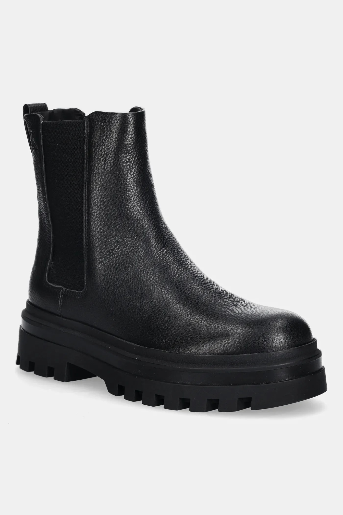 Кожаные ботильоны CHELSEA BOOT HIGH LTH с LUGGED