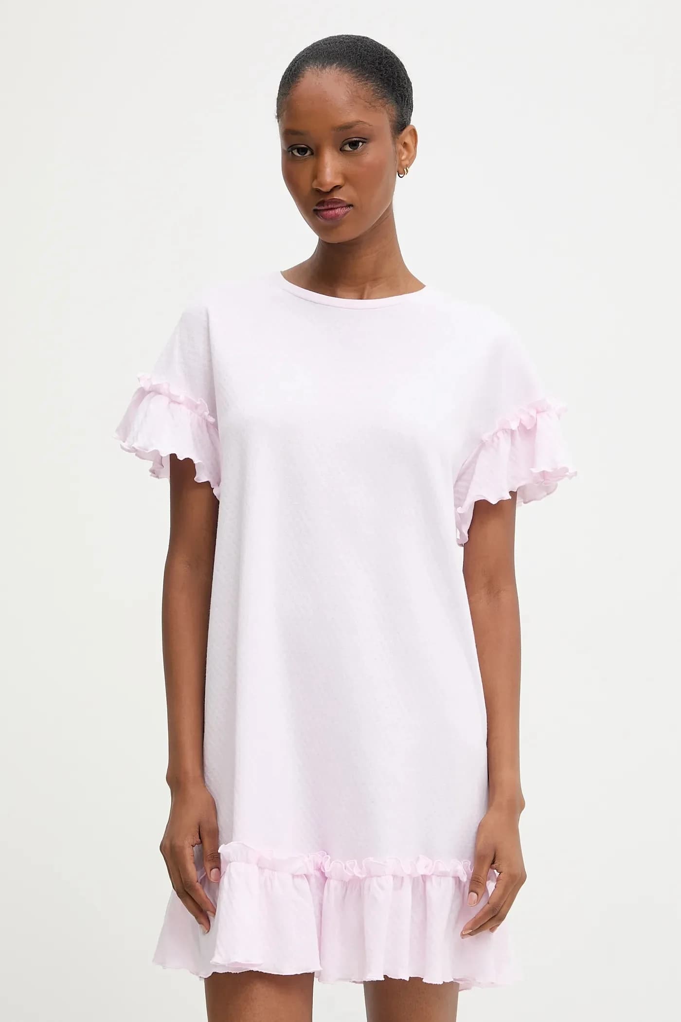 Хлопковая ночная рубашка