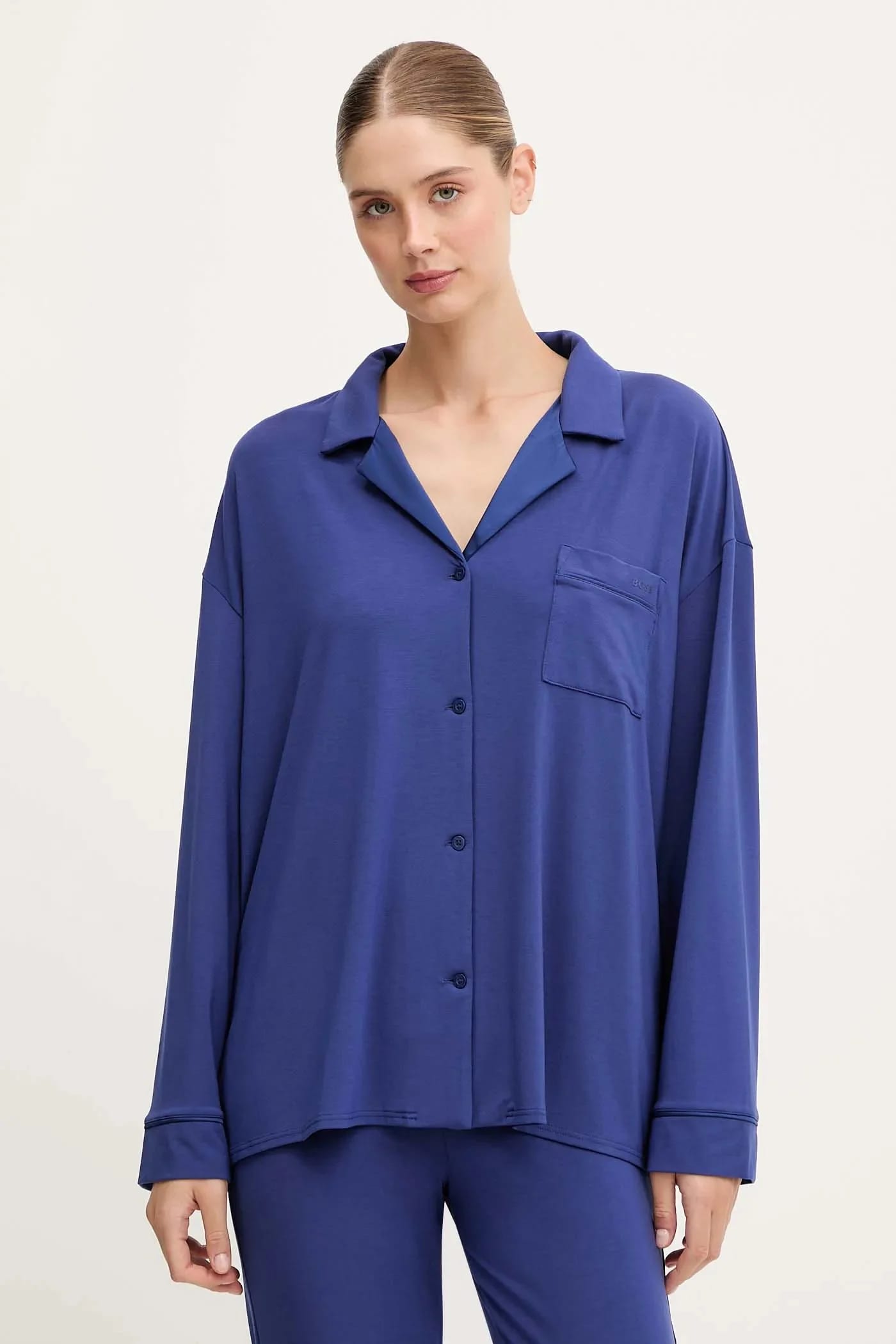 Пижамная рубашка BOSS Sheen_Shirt