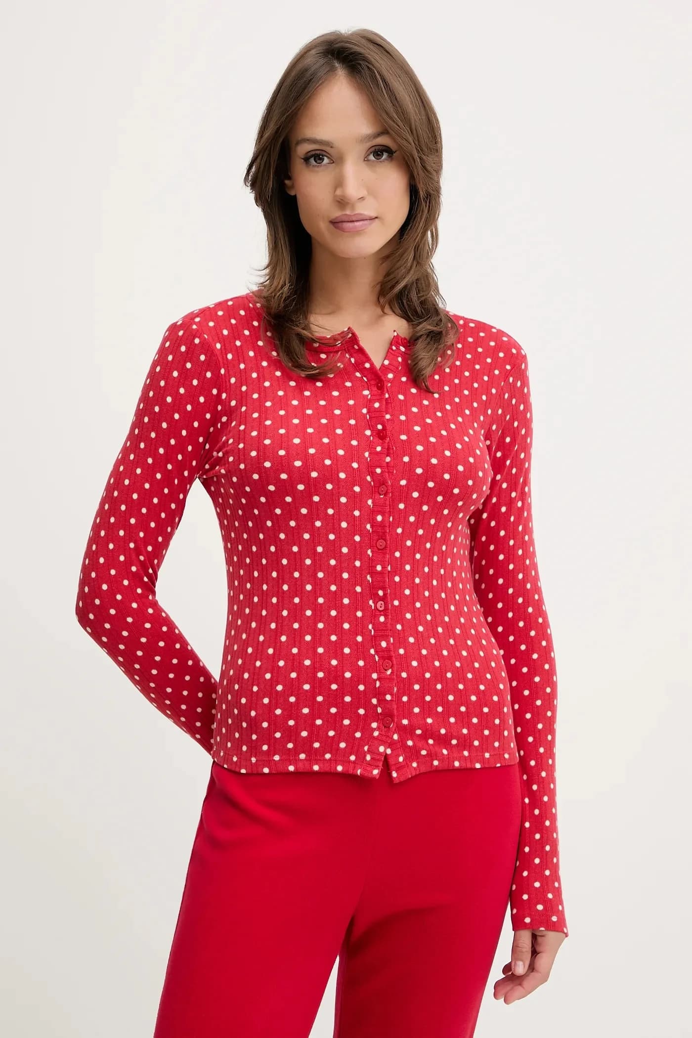 Пижамы с длинными рукавами