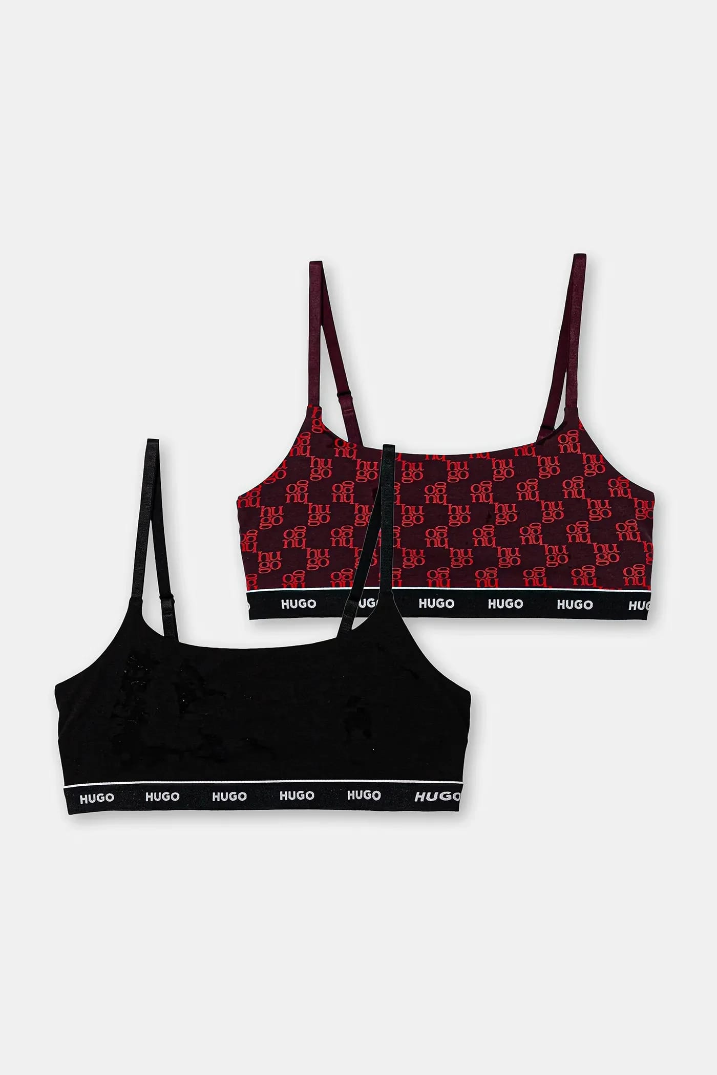 Хлопковый бюстгальтер с эластаном TWIN BRALETTE DESIGN