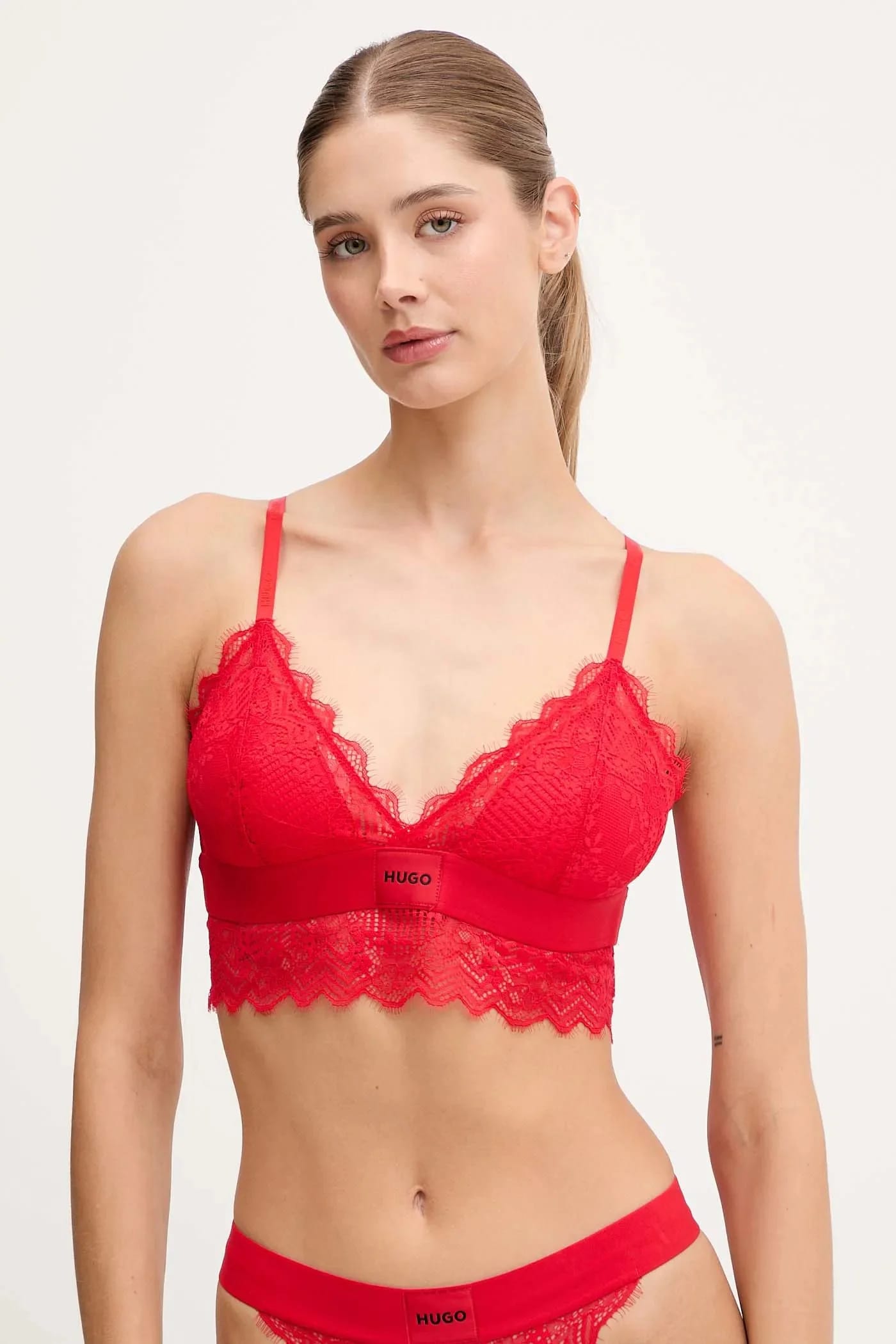 Бюстгальтер TRIANGLE RL LACE красный для женщин