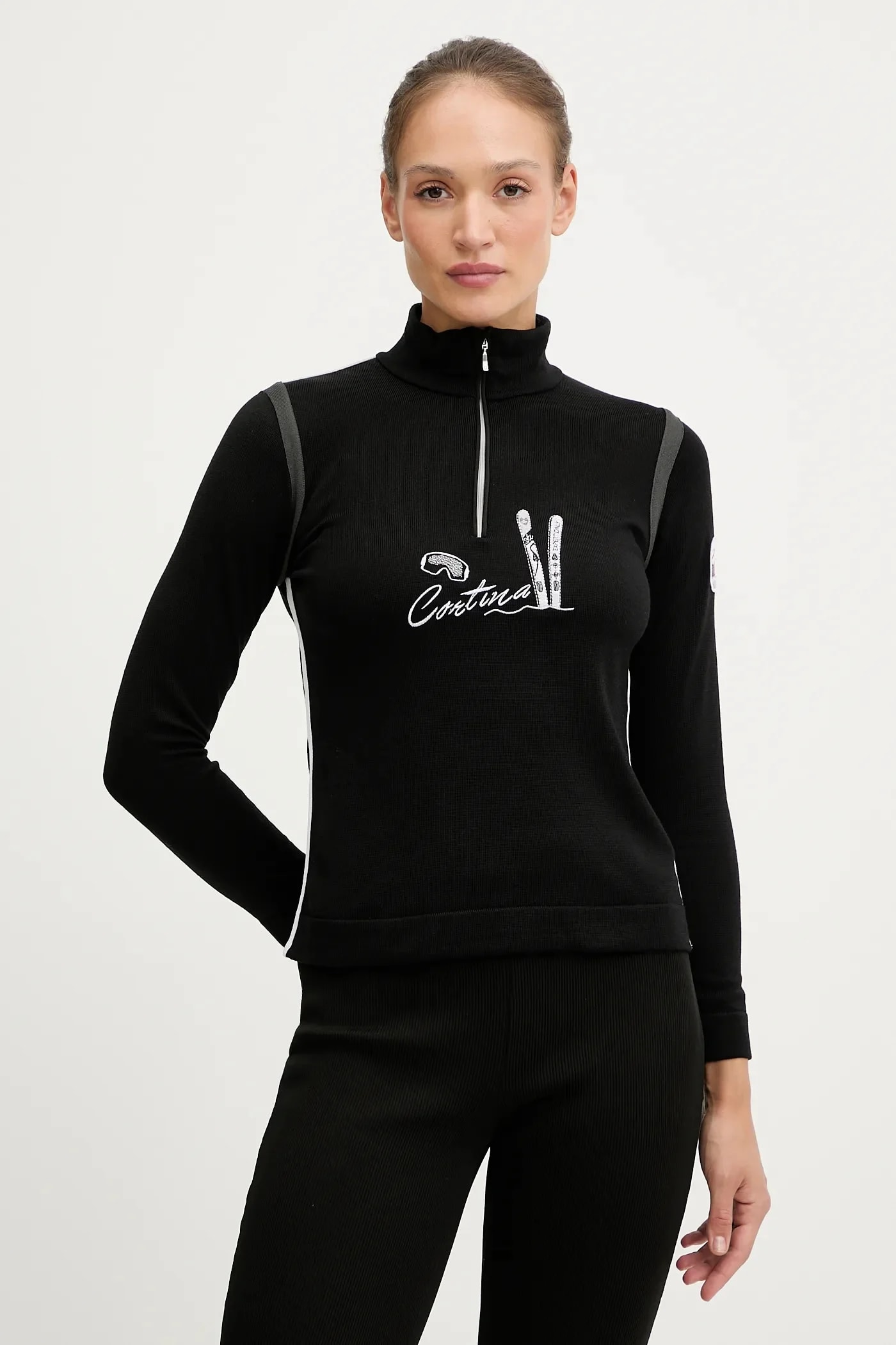 Функциональный лонгслив с добавлением шерсти LADY WOOL T-NECK