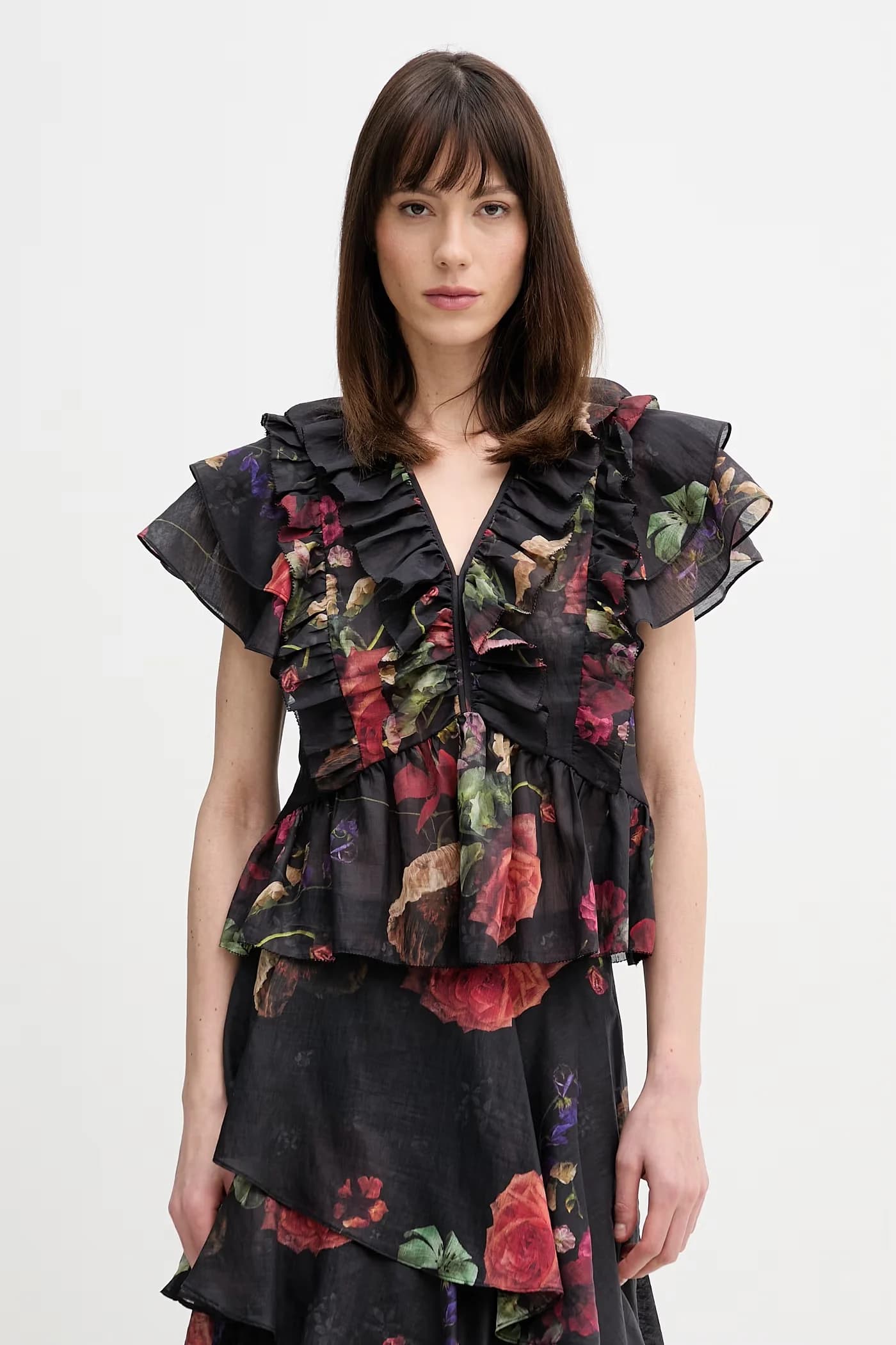 льняная блузка ALMA