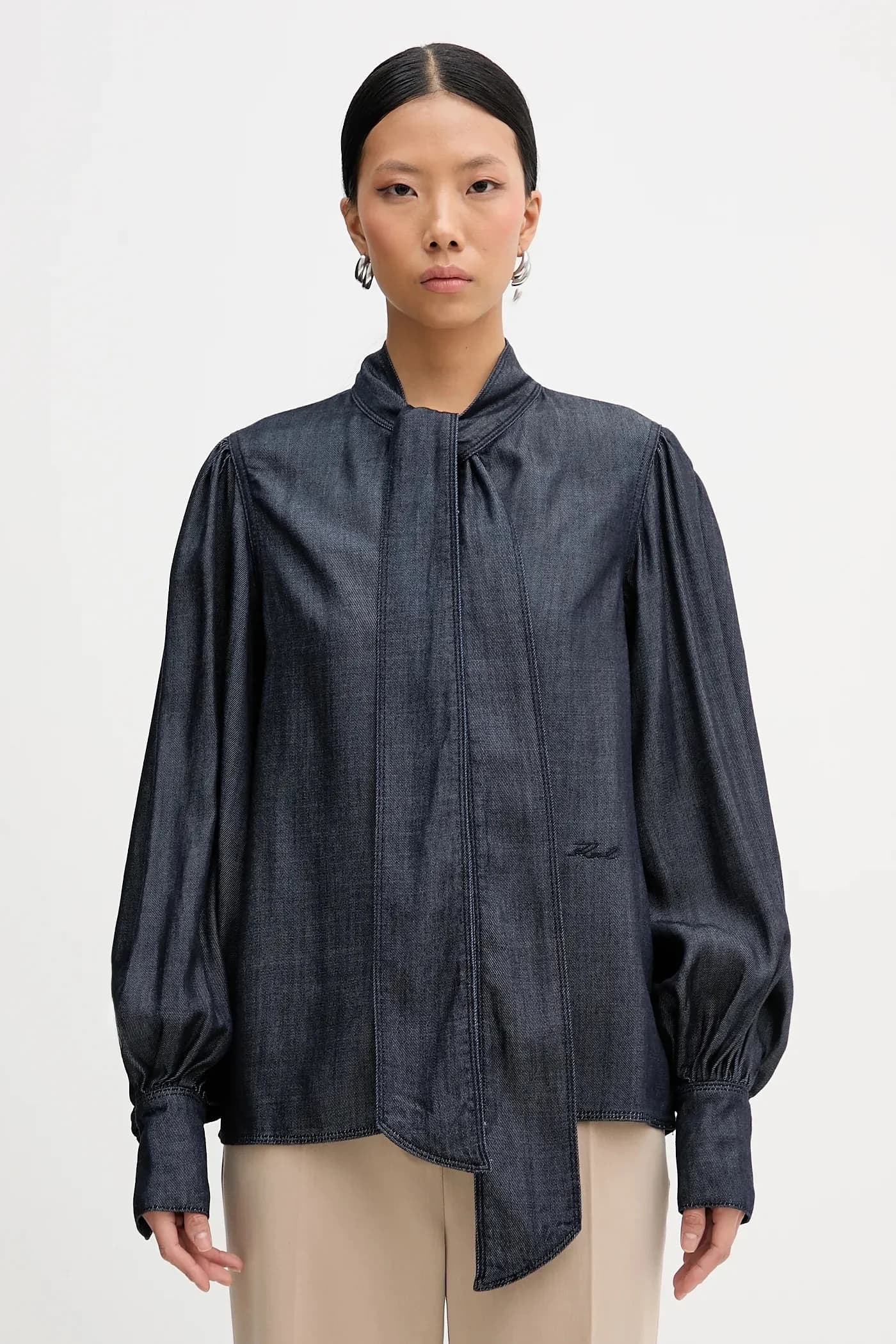 Джинсовая толстовка FLUID DENIM