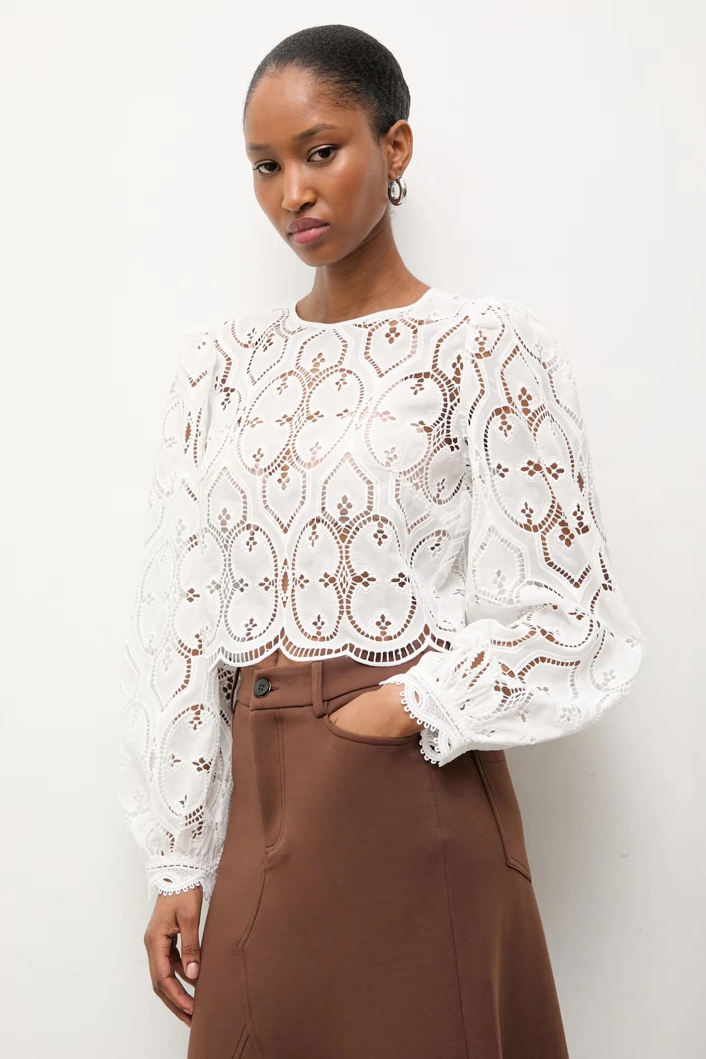 Хлопковая блузка