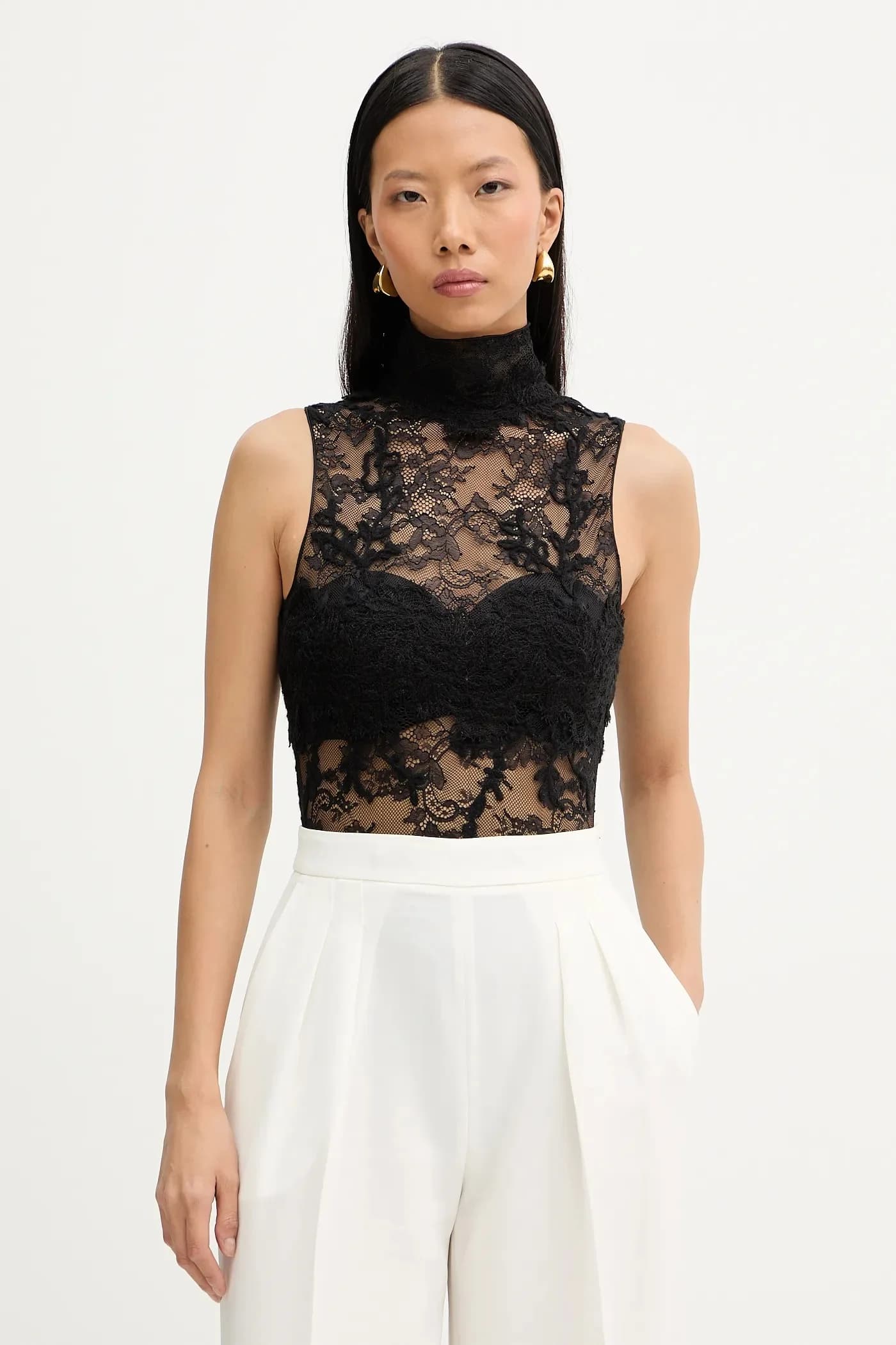 Женское кружевное боди