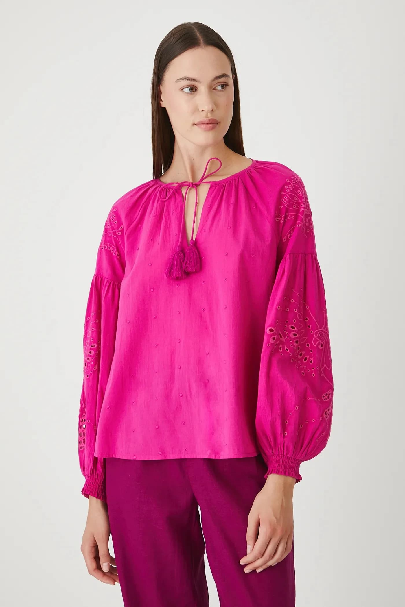 Хлопковая блузка