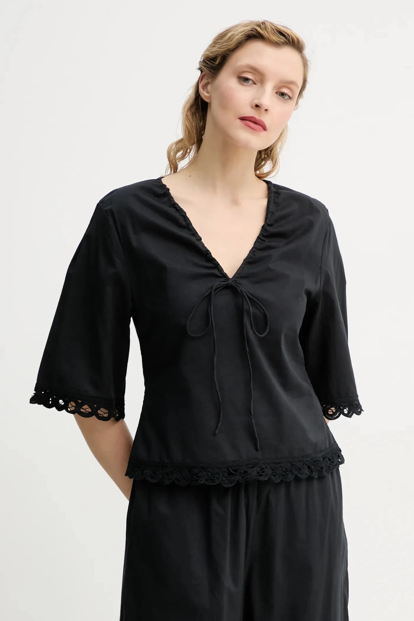 блузка ULRIKKE из хлопка