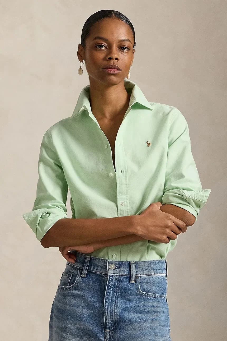 Хлопковая рубашка Polo Ralph Lauren