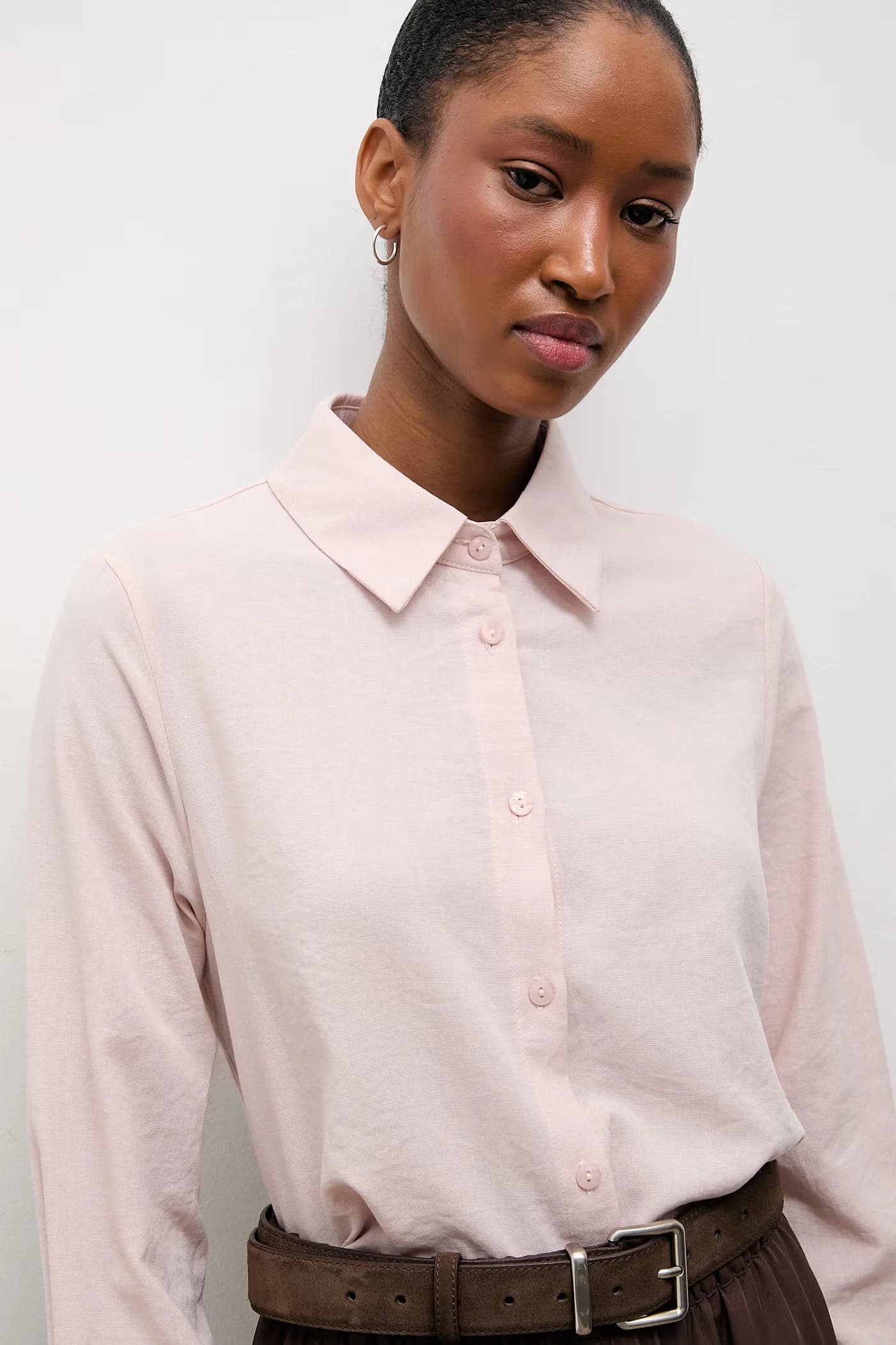 Льняная рубашка