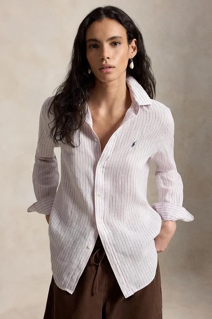 Льняная рубашка