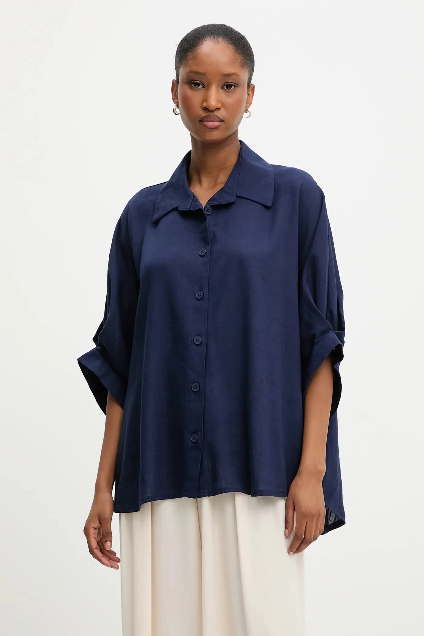 Льняная рубашка