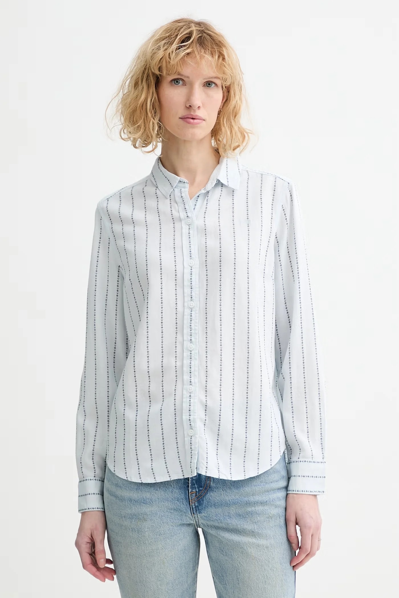 Рубашка NEW CLASSIC FIT BW из смесового льна