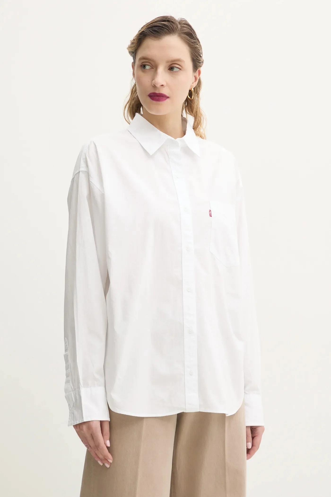 Хлопковая рубашка HARLIE NEW BF SHIRT