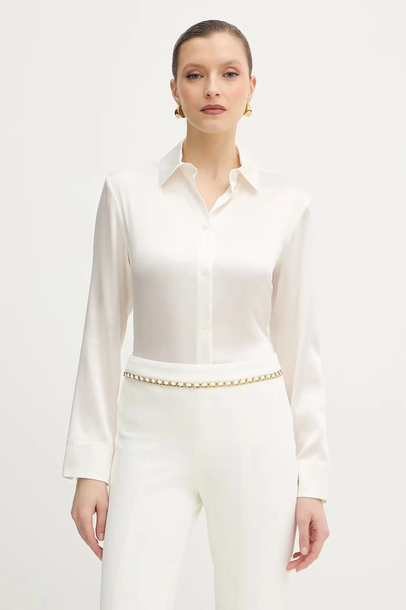 Рубашка из шелка QUARTO