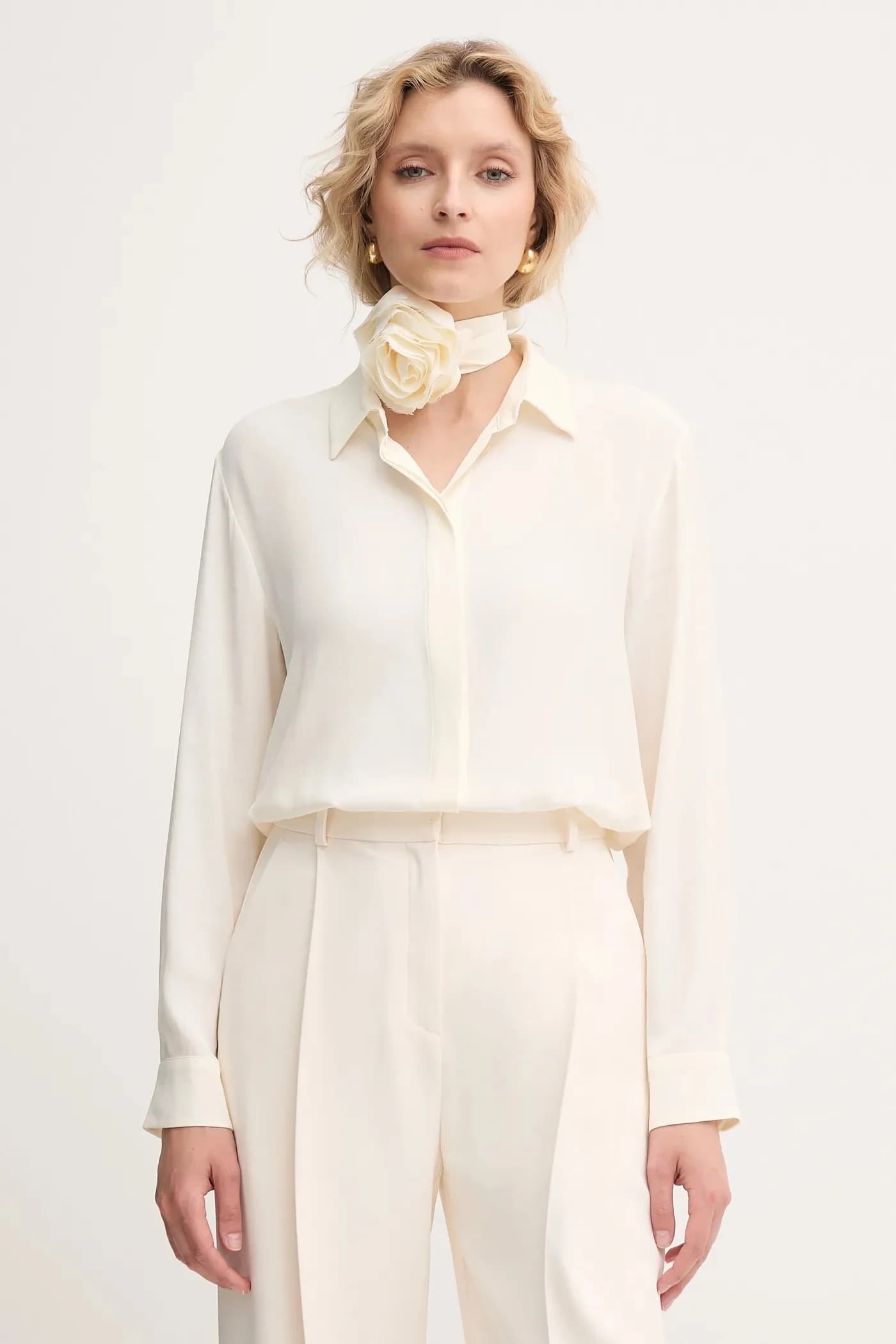 Шелковая рубашка