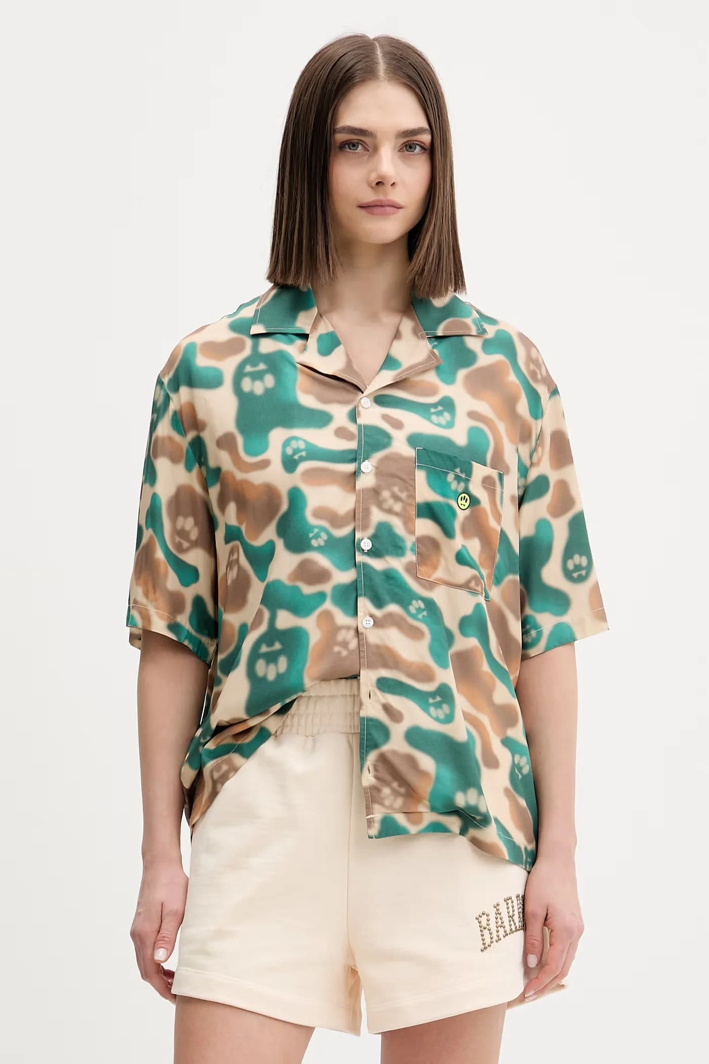 Рубашка из вискозы