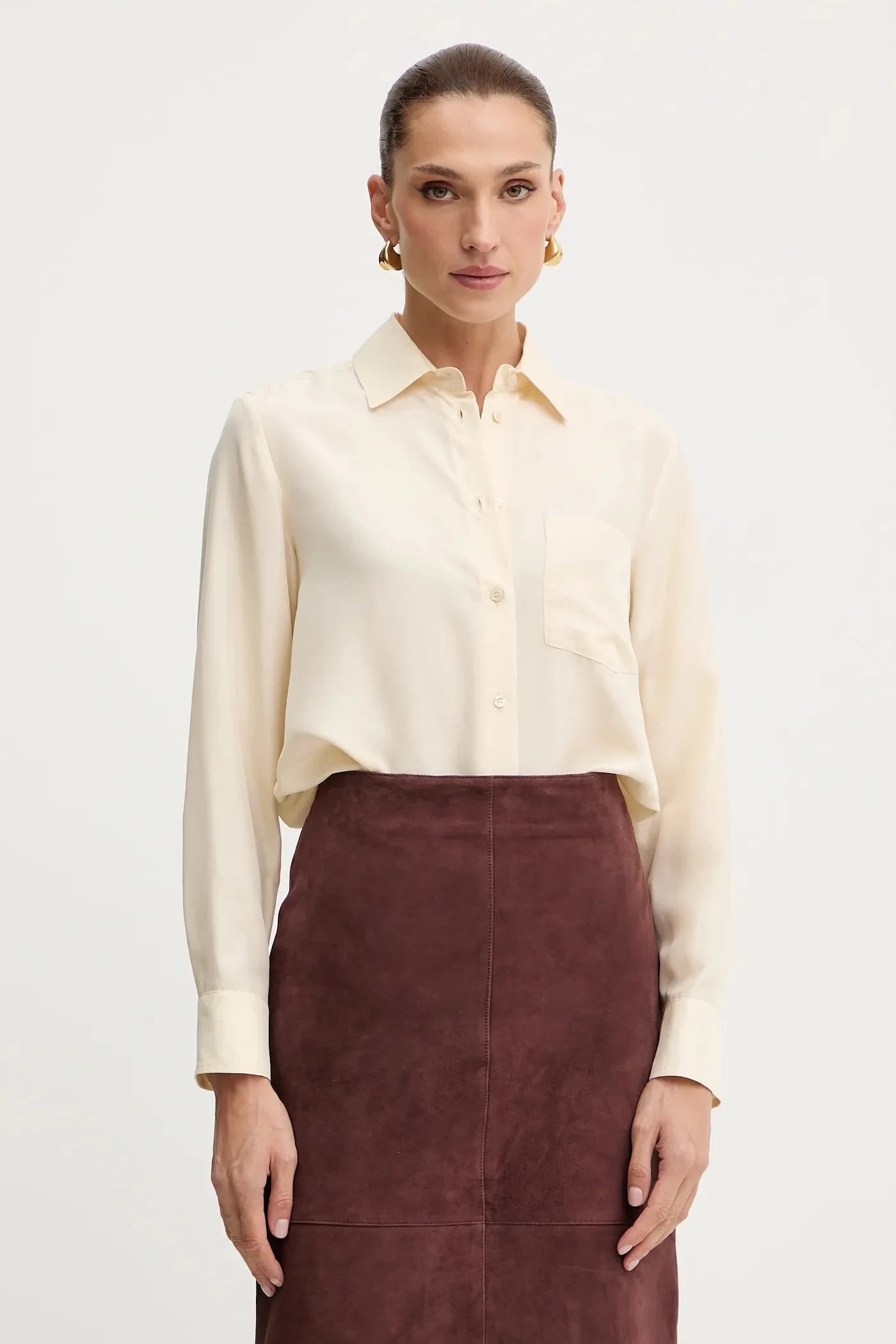 ПАМИР шелковая рубашка