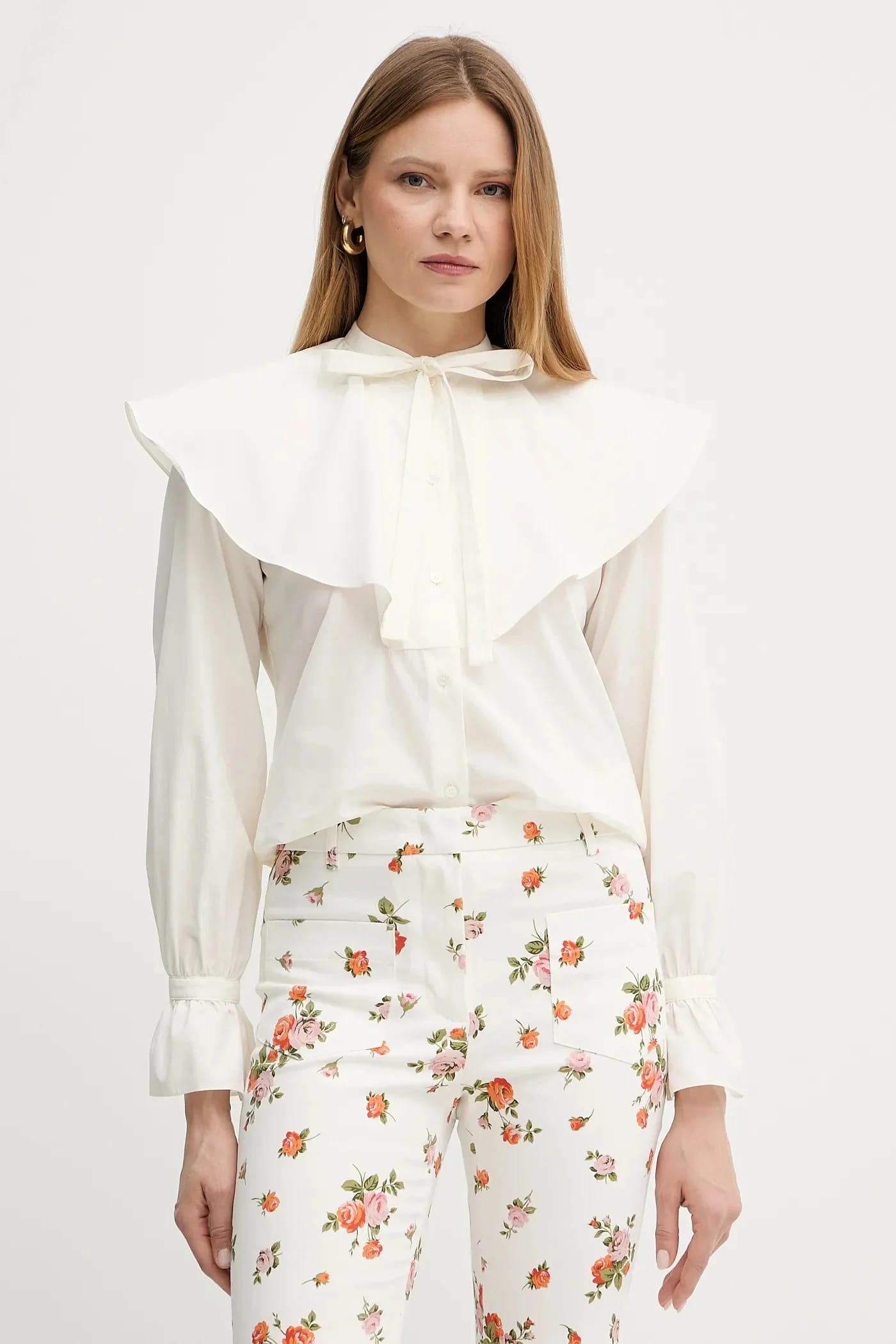 Хлопковая рубашка Weekend Max Mara