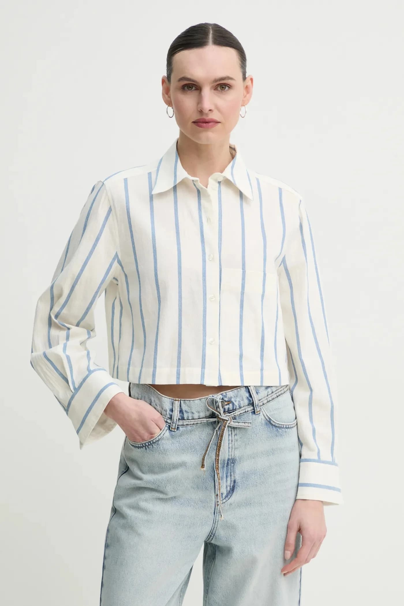 рубашка Issa из хлопка