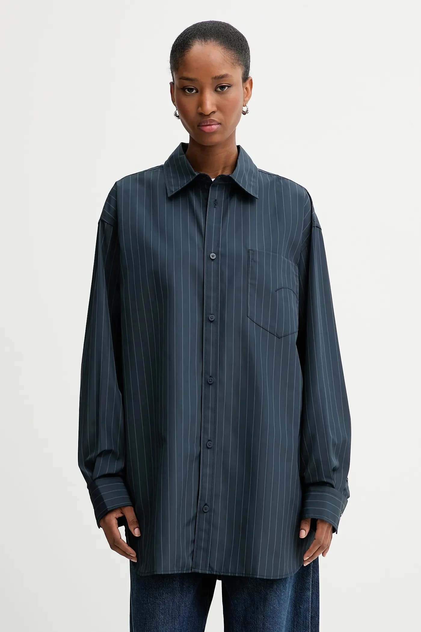 Рубашка оверсайз