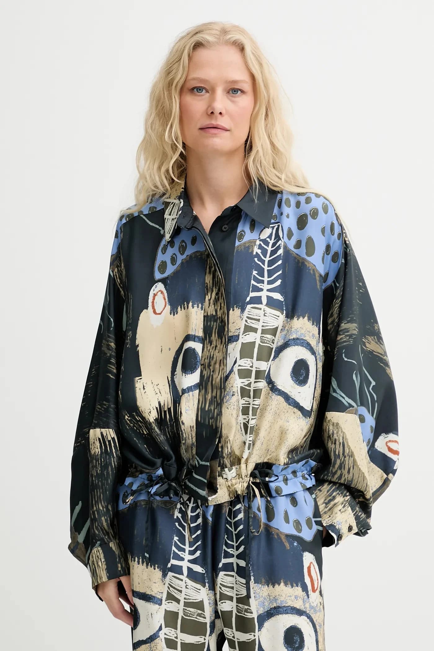 шелковая рубашка MUNTHE LOASTA